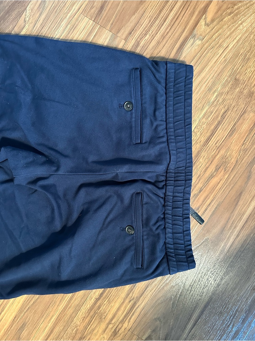 Bonobos Navy Elastic-Waist Jogger Pants